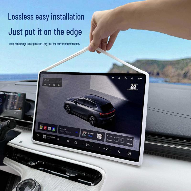 Silicone Screen Protector for Geely Galaxy E5 Console: Scratch-Resistant Interior Decoration.