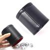 1Pc High Quality Pu Leather Flannel Mute Dice Cup Of Game Supplies With 5 Dices