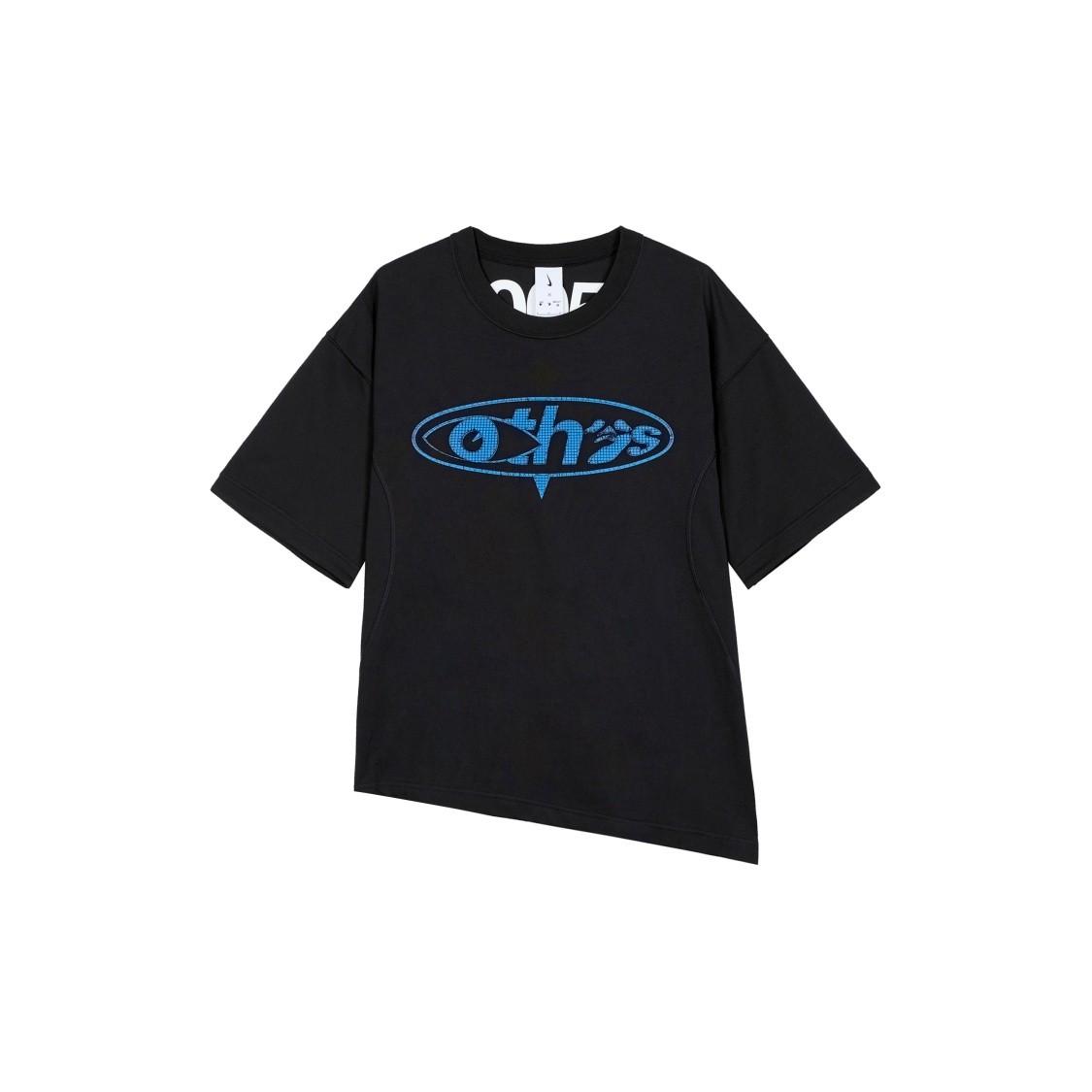 

Nike Men s Asymmetrical Hem Color-Blocked Letter Print T-Shirt M