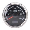 52mm Tachometer 3000RPM DC 9 To 32V 7 Color Backlight with Hour Meter for Truck Tractor Car Boat