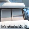 For Toyota Sienna Granvia -2024 Armrest Cover Storage Box Central Control Storage Box Supplies Car Modifications Accessories