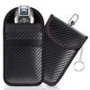 2024 RFID Carbon Fiber Car Key Shield & Phone Anti-Radiation Bag