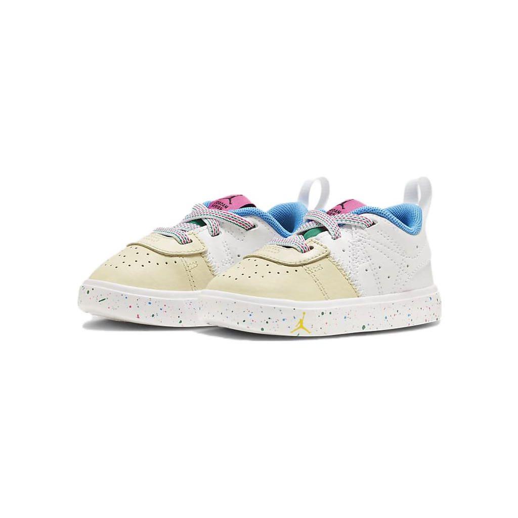 Jordan Series Es Alt Td Slip Resistant Shock Absorbing Durable Low Top Skate Shoes Baby sneaker Yellow White DZ5533-100