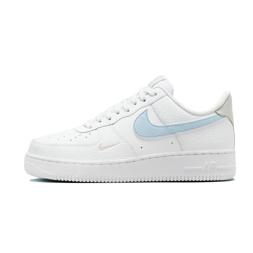 Nike Air Force 1 Slip Resistant Cushioning Abrasion Resistant Low top Skateboard Shoes Unisex Sky Blue HF0022-100(Team676-)