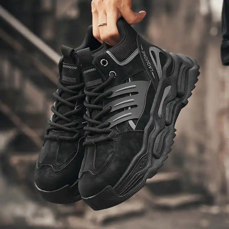 Without Heels Key Height Flat Shoes Men Casual 48 Large Men's Sneakers Mens White Trainers Sports Cheapest Different Upper