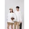 Li Ning Sweatshirts Unisex White Crew Neck Moderate Regular AWDTC45-1