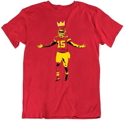 Patrick Mahomes The True King Kansas City Fußballfan Unisex T-Shirts