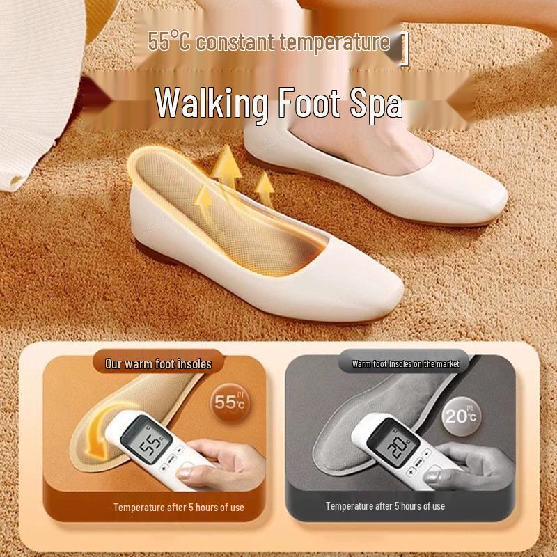 Mugwort Self-Heating Insoles - Warm Foot Patches for Women, Men & Baby - 12-Hour Heating for Cold Feet In Winter