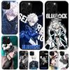 Blue Lock Nagi Seishiro Soft Phone Case For IPhone 11 17 Air 16E 16 Pro Max 15 + 14 Plus 13 Mini 12 Apple 7 SE 8 Fundas Coque 11