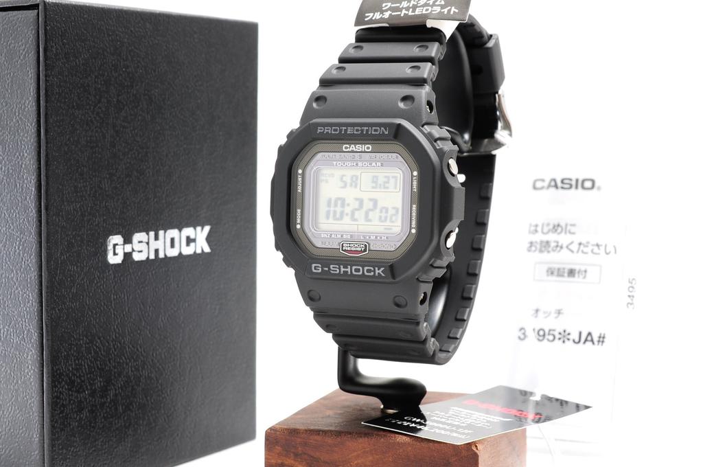 CASIO G-SHOCK GW-5000U-1JF GW-5000 Digital Solar Radio Men Watch Made in JAPAN