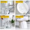 Lazy Hydroponic Flower Pot Automatic Plastic Self Watering Planter Water-Absorbing Flowerpot Transparent Double Layer Office