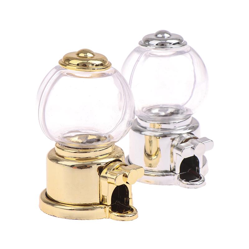 Sweets Mini Candy Machine Bubble Toy Dispenser Coin Bank Kids Gift Toy Decor