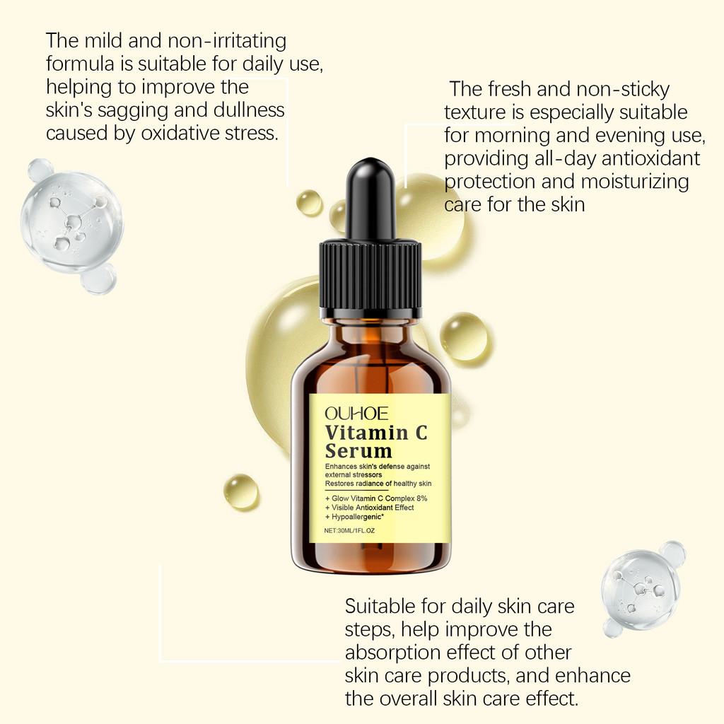 Ouhoe Vitamin C Moisturizing Essence Lightweight Hydrating Formula For Radiant Skin
