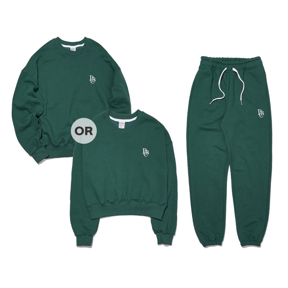 PAPERBOY [Set] Women'S Pbc Sweat Set-Green