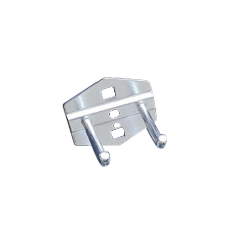 Longdai 25mm Double Straight Pegboard Hooks