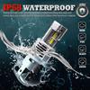 2pcs High Power H4 Car Light Headlight 12v 80w 12000lm Auto Lights LED Bulb Turbo Headlamp White High Low Beam Auto Halogen Lamp