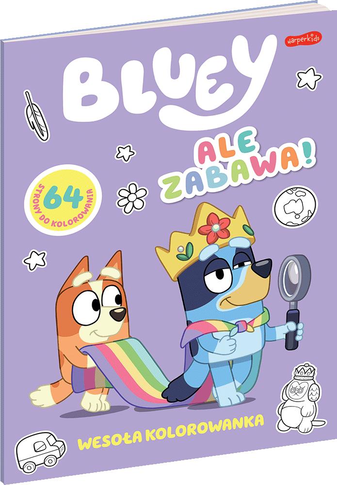 BLUEY Is Fun. Coloring Page