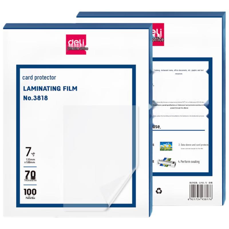 Deli 3818 Thermal Laminating Film