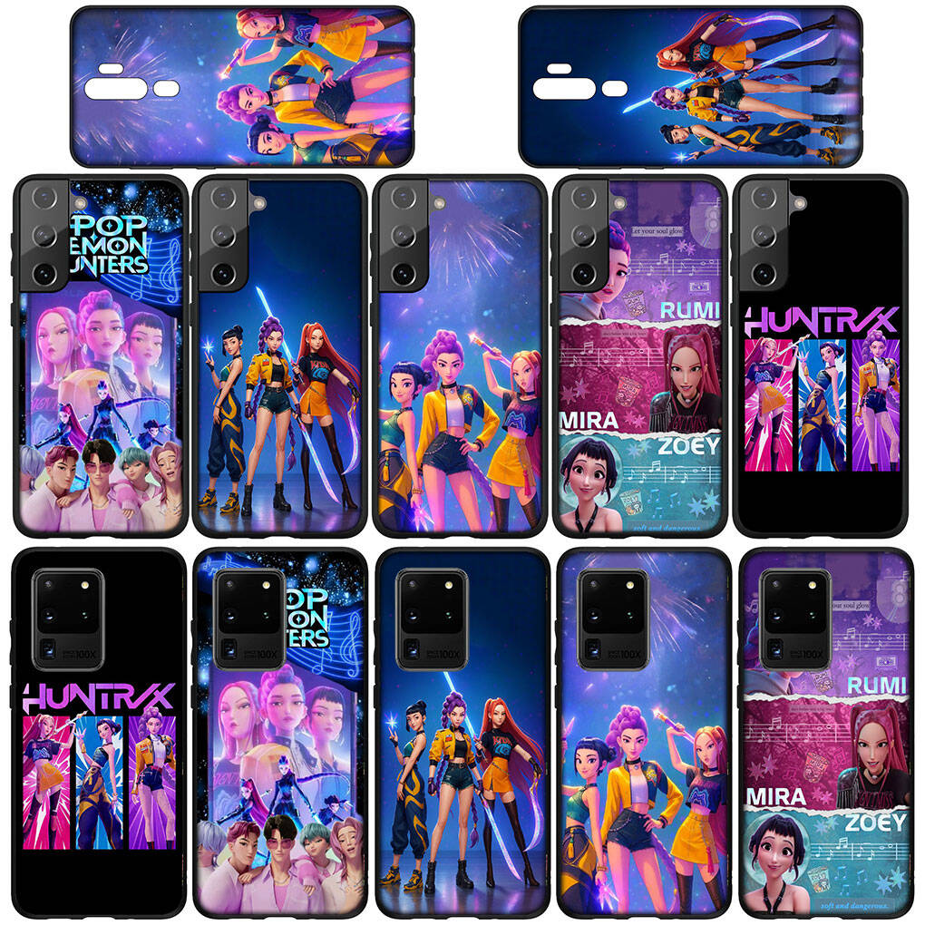 Für iPhone 17 16 15 Xiaomi Poco F7 F8 X7 X6 C85 C75 M8 Redmi Note 14 13 12 11 Pro Max 14C 13C 15C A3 A4 Handyhülle Mira KPop Dämon Rumi Jäger X Zoey