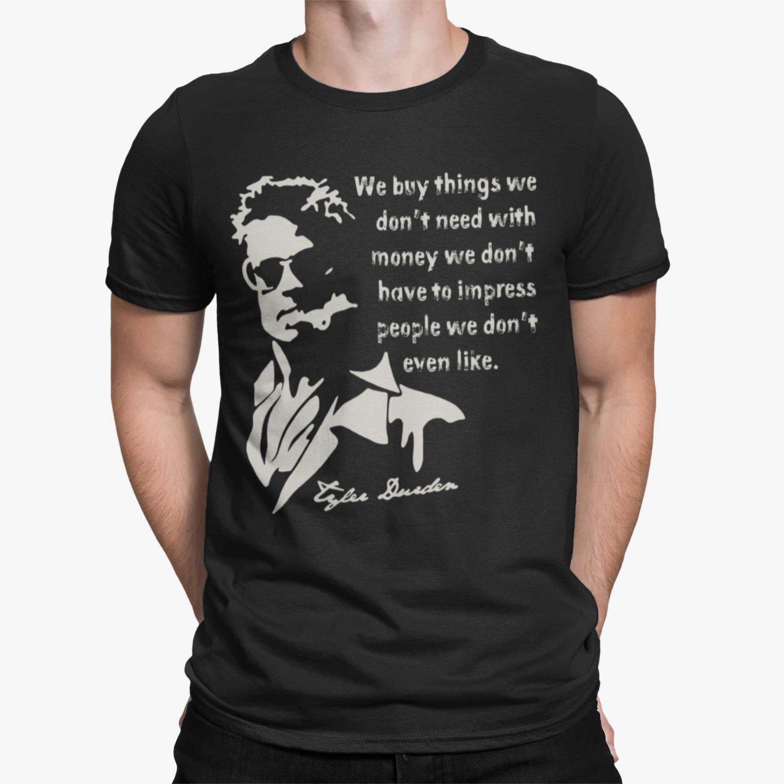 fight club quote film movie crime mens birthday horror t shirt S