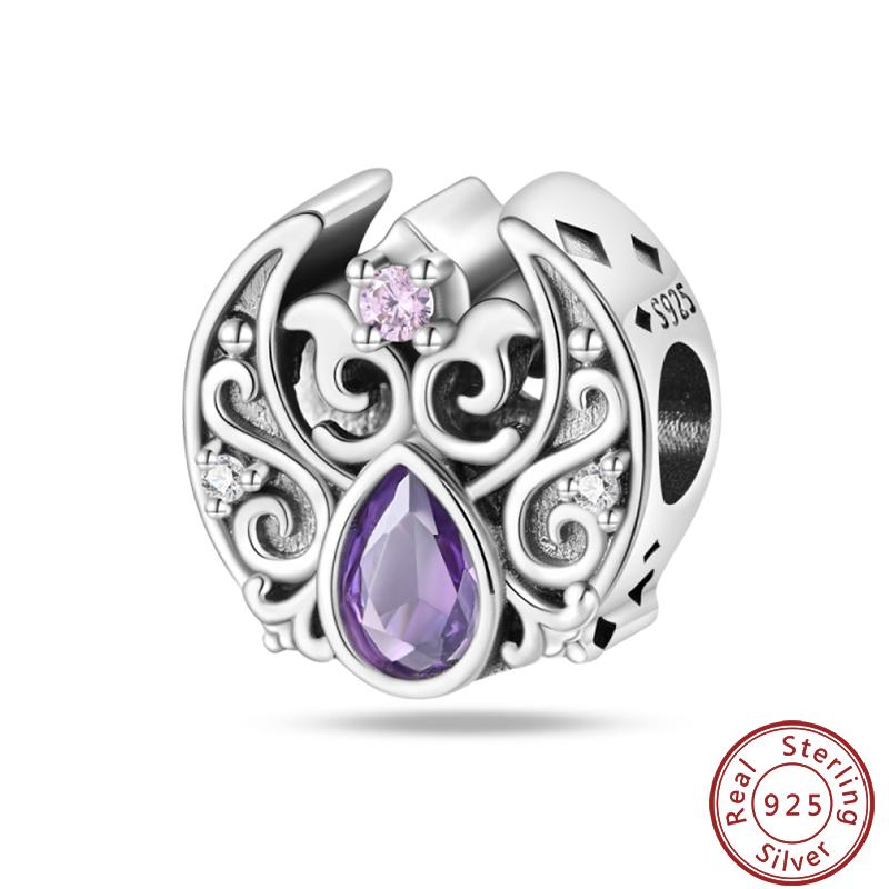 100% Copper Love Angel Croheart Original Design Classical Series Charms Beads 3Mm Diy Fine Jewelry Making