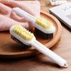Portable Double Sided Cleaning Brush Long Handle Convenient Shoes Brush Multi-functional Washing Brush Household