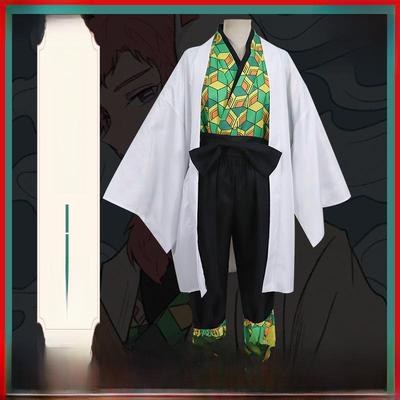 Hvězdný komiks Démonobijec: Kimetsu no Yaiba - Kostým pro cosplay Tanjiro starší bratr Satoshi Makoto k dispozici