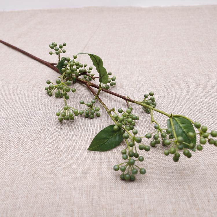 

Simulation plastic fortune fruit middle branch wild fruit ornament photography prop berry simulation fortune fruit зелений