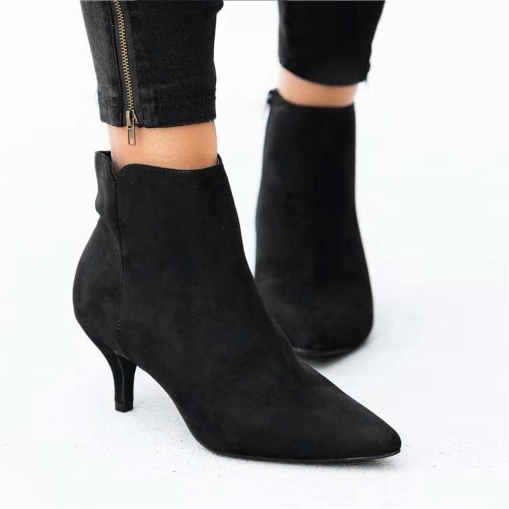 Boots Womens Shoes Pointed Toe Thin Heels Leopard Serpentine  Boots