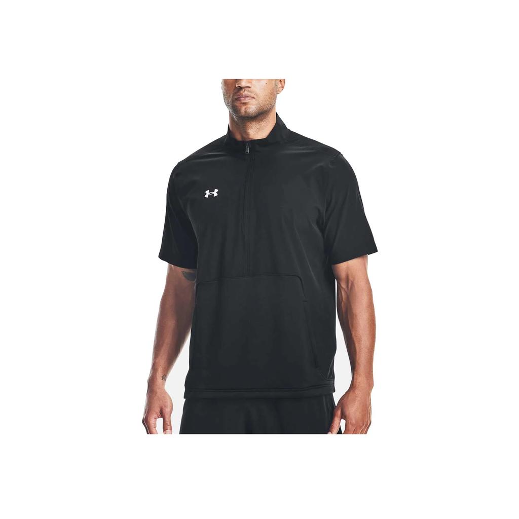 Under Armour Motivate 2.0 Waterproof Comfortable Breathable Loose Short Sleeve T-Shirt Men Tops Black 1370375-001