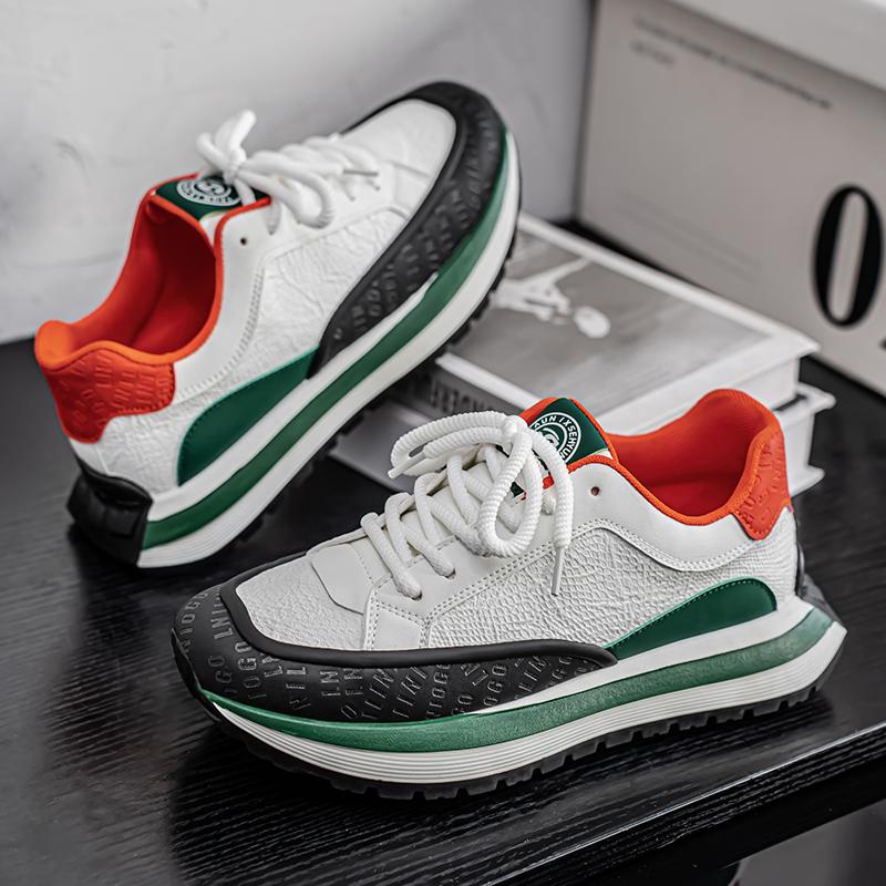 New Fashion Men's Four Seasons Comfortable  Shoes Students Male Boys Trending Soft Sole Breathable Casual Running Sneakers