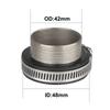 NIBBI Motorcycle 54mm/48mm/42mm/37mm Air Filter Joint Interface Adapter Air Cleaner CNC Intake Manifold for Honda Suzuki Motor