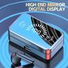 Mirror Bluetooth Headset TWS Touch With Digital Display Smart Headset Stereo Hifi Sound Effect Waterproof And Sweatproof