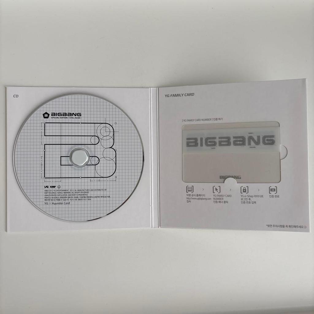 [USED] BIGBANG SPECIAL EDITION STILL ALIVE! Korean Edition