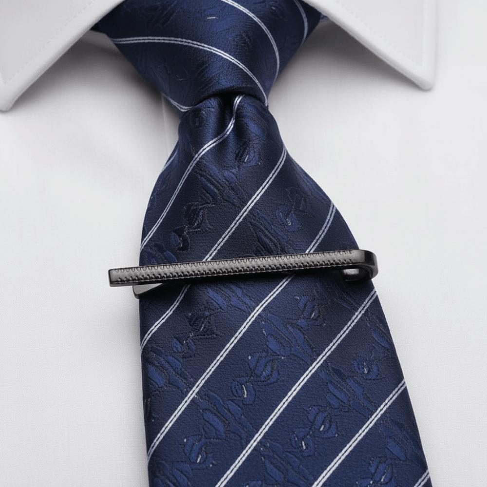 Copper Tie Clasp Elegant Bowtie Clasp Fashion Tie Clip  Men's Groom