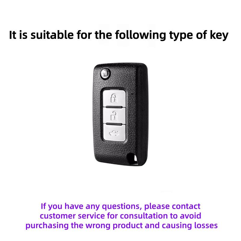 TPU Car Remote Key Case Cover Protect Shell Fob For Mitsubishi Eclipse Cross GK1W/2W/9W 2017 2018 2019 2020 ASX MIT11R Flip