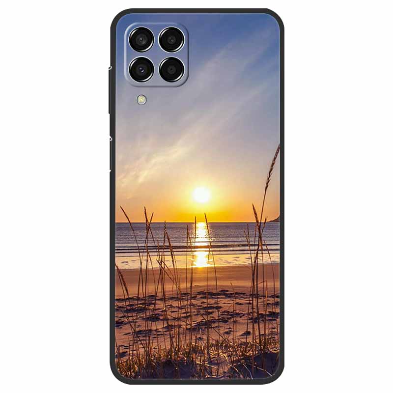 For Samsung Galaxy M33 / M53 Case Marble Soft Silicone Back Case for Samsung M53 2022 Fundas Case M 33 53 5G Phone Cover Coque