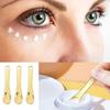 Metal Face Cream Applicator Spoon for Cosmetics and Masks, Short Handle