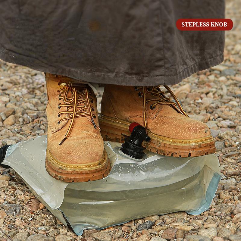 Outdoor Use large capacity water bag 9L portable foldable water storage bag camping car soft drinking bucket food grade water storag
