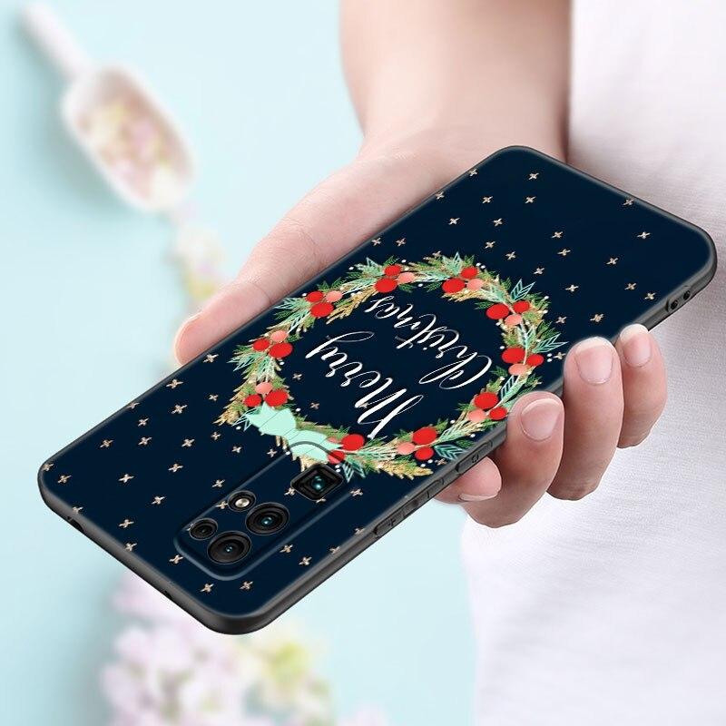 Snehové Veselé Vianoce Puzdro na telefón Pre Huawei Honor 60 50 Mate 40 30 20 10 Lite Nova 9 8 Pro 7 SE Y60 30S 8i 7i 5T Prémiový Kryt