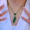 Elegante Collana da Vita in Giada [Regalo per Moglie/Fidanzata] - Dichiarazione di Moda Versatile
