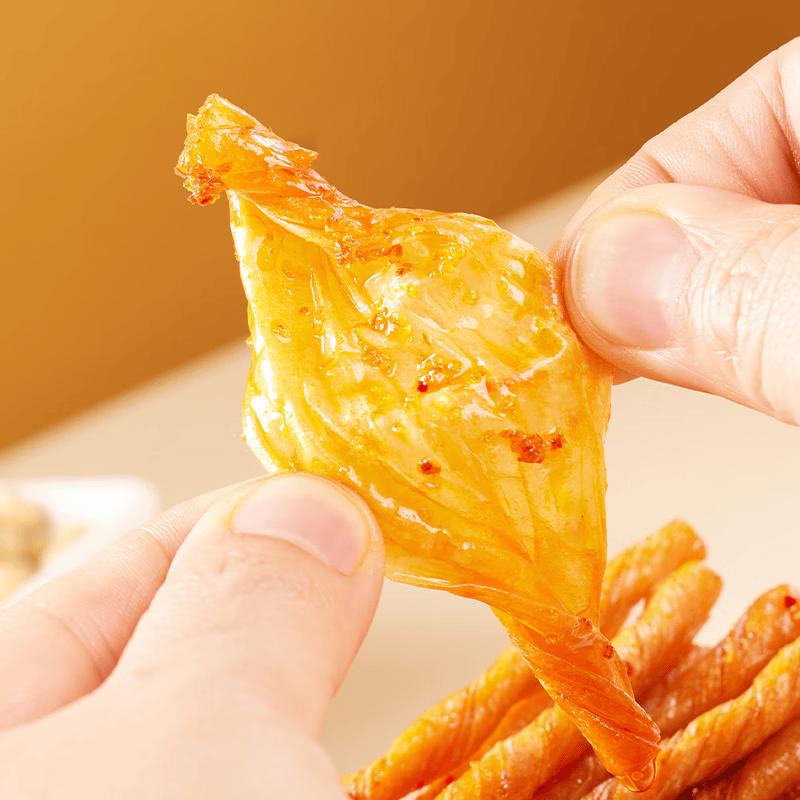 Wulama Mildly Spicy Bean Curd Rolls Snack