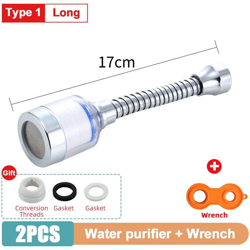 

Кухонный фильтрующий элемент, фильтр для воды с полипропиленовым хлопком, очиститель для жесткой воды, фильтрация под давлением в ванной комнате 2PCS Type 1 Long