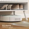 Entrance Shoe Rack With Adjustable Shelves Open Compartment For 15 Pairs Of Shoes 75x35x97 Cm White