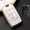 SANRILY Smart Key Case for Land Rover, Compatible with Range Rover Evoque, Range Rover Sport, Discovery Evoque, Jaguar, and More. Stylish Remote Key C