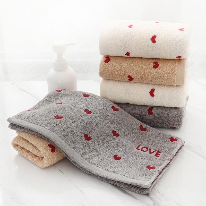 Soft, Thick Pure Cotton Face Towels - Absorbent and Gentle for Adults