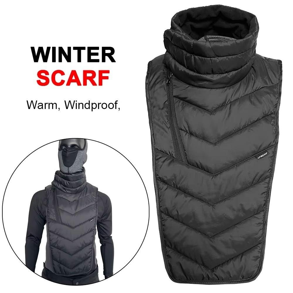 Thermal Neck Protector Cotton Chest Bibs Scarf New Winter Neck Scarf Cycling
