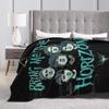 BMTH Bring Me The Horizon Blanket British Rock Band Warm Funny Plush Throw Blanket For Couch Bed Flannel Bedspread Bed Cover