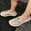 Newest Men'S Shoes Hollow Breathable Men Sandals Casual Outdoor Sneakers Men Stylish Casual Suede Soft Comfortable Walking Loafers