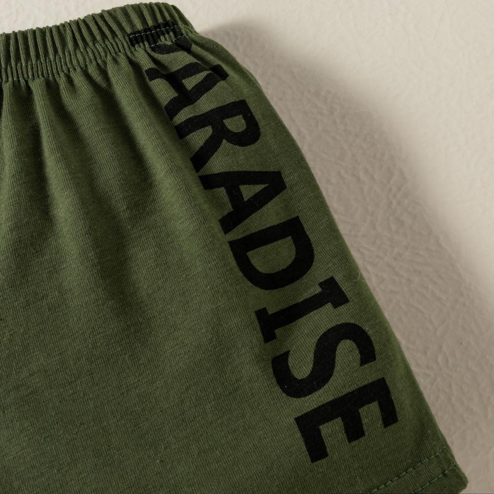 Boys Summer Short Sleeve T-Shirt + Shorts Set